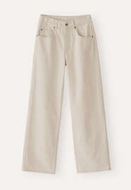 Straight-leg jeans, Parchment, webstill