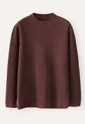 Moss-stitch tunic, Chilli navy, webstill