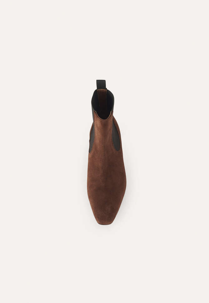 Heeled ankle-boots, Chestnut, completeTheLook