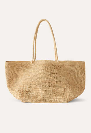 Large shoulder bag, Natural, webstill