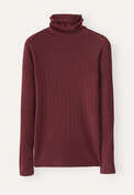 Ribbed sweater, Claret red, webstill