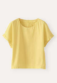 Woven T-shirt, Yellow sun, webstill