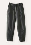 Tapered trousers, Grey black, webstill