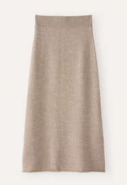 Knitted skirt, Warm natural, webstill