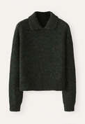 Collared sweater, Dark forest, webstill