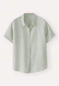 Short-sleeve shirt, Pale sage, webstill