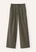 Pleat-front trousers, Forest, webstill