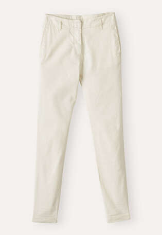 Slim-leg trousers, Ecru, webstill