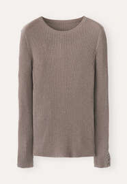 Ribbed sweater, Oatmeal, webstill