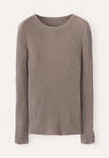 Ribbed sweater, Oatmeal, webstill