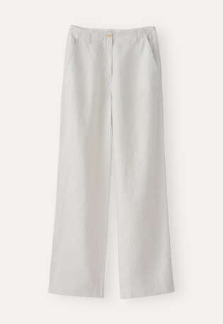 Straight-leg trousers, Ice grey, webstill