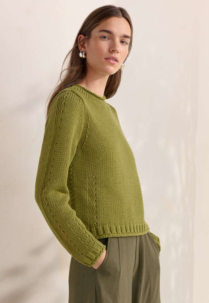 High-neck sweater, Fern, completeTheLook