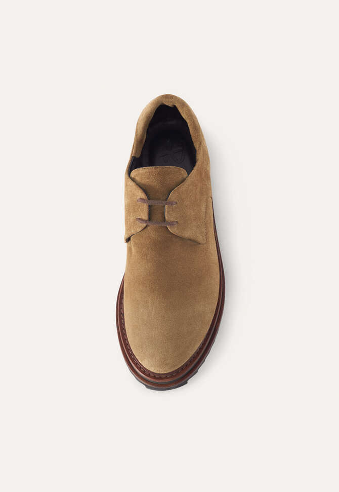 Lace-up shoes, Tan, completeTheLook