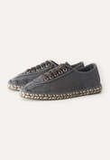 Espadrille trainer, Charcoal, webstill