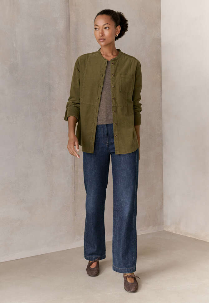 Slim-straight jeans, Rinse dark wash, completeTheLook