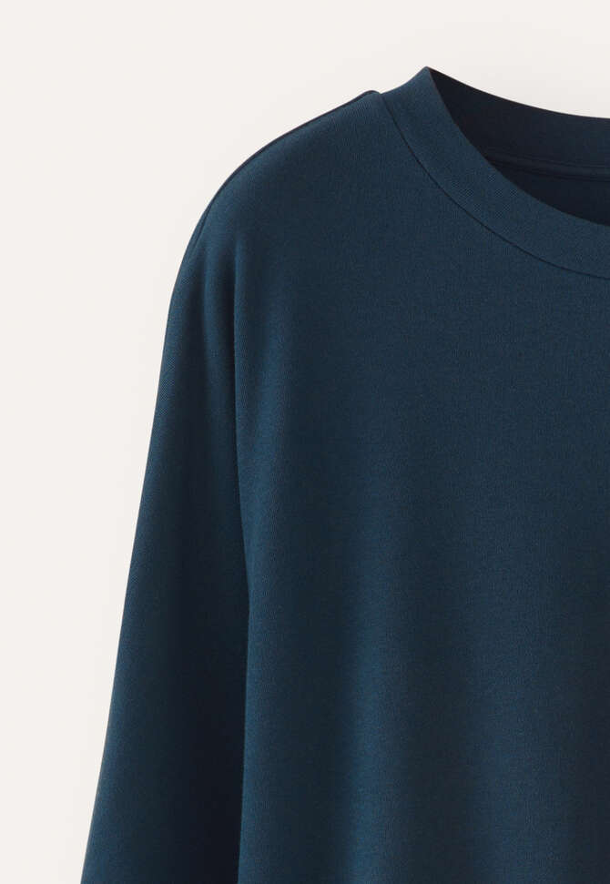 Dolman-sleeve top, Dark blue, completeTheLook