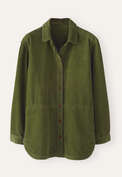 Cord overshirt, Green forest, webstill