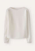 Boxy sweater, Parchment, webstill