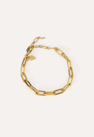 Gold-link bracelet, Gold, webstill