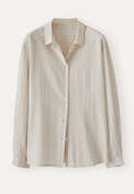 Striped overshirt, Natural, webstill