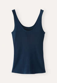 Knitted vest, Dark petrol, webstill