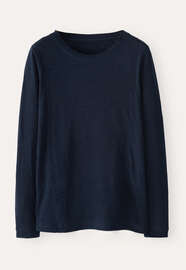 Long-sleeve top, Blue black, webstill