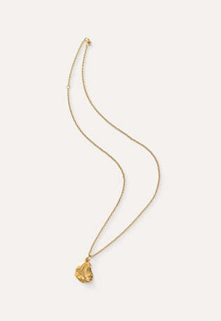 Pendant necklace, Gold, webstill