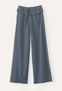 Roll-top trousers, Dark blue, webstill