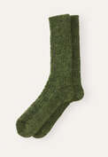 Ribbed socks, Evergreen, webstill