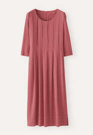 Scoop-neck dress, Cerise, webstill