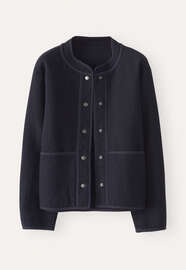 Double-cloth jacket, Midnight, webstill