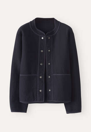 Double-cloth jacket, Midnight, webstill