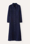 Cord panelled dress, Dark indigo, webstill