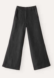 Wide-leg trousers, Charcoal, webstill