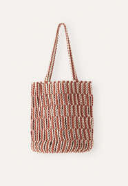 Knitted bag, Caramel, webstill