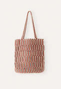 Knitted bag, Caramel, webstill