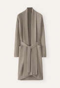 Knitted robe, Soft taupe, webstill