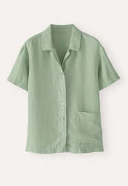 Pyjama shorts set, Pale sage, webstill