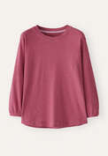 Striped jersey top, Pink red, webstill