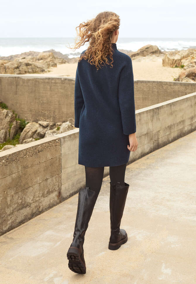 Patch-pocket dress, Ink blue, completeTheLook