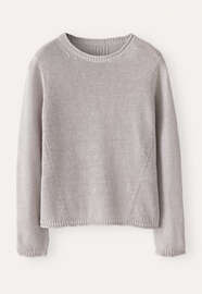Long-sleeve sweater, Ice grey, webstill
