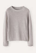 Long-sleeve sweater, Ice grey, webstill