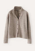 Herringbone-stitch jacket, Oatmeal, webstill