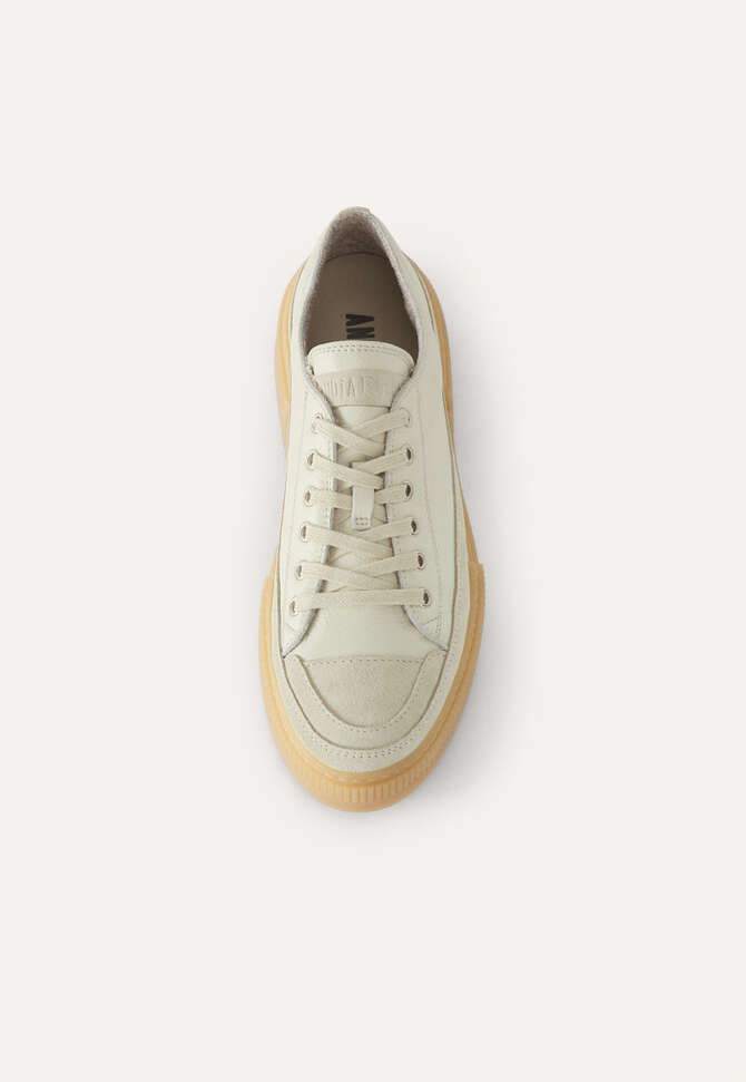 Lace-up trainers, Parchment, completeTheLook