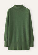 Funnel-neck sweater, Evergreen, webstill