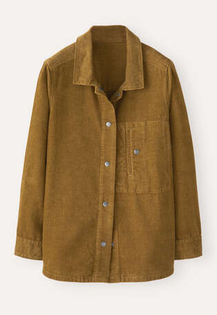 Cord overshirt, Lichen, webstill