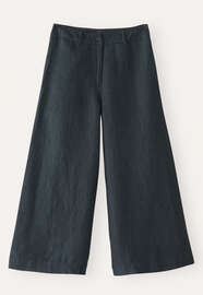 Tailored culottes, Dark petrol, webstill