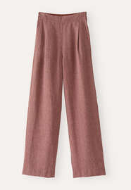 Flat-front trousers, Soft mahogany, webstill