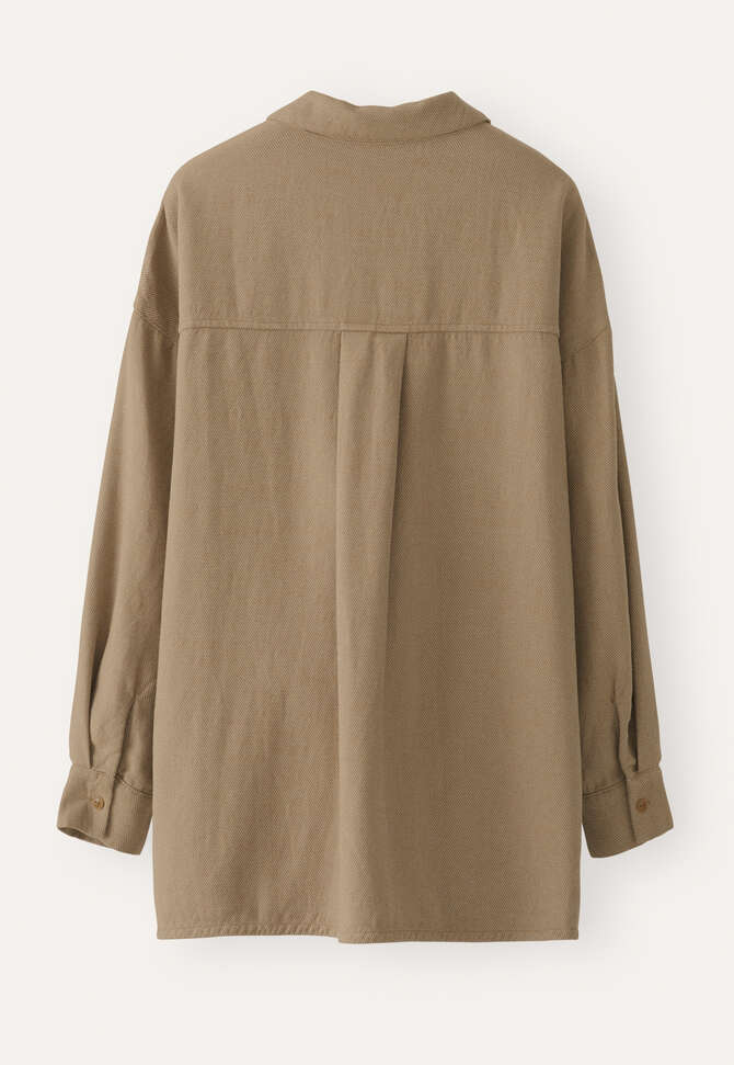 Over-shirt, Camel grey, completeTheLook