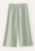 Wide & cropped culottes, Pale sage, webstill